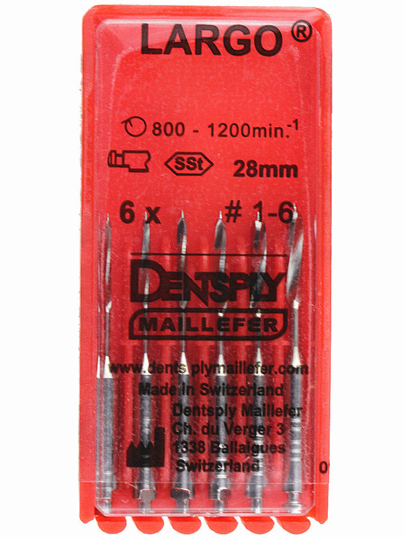 Peeso Reamer Dentsply Largo #1-6