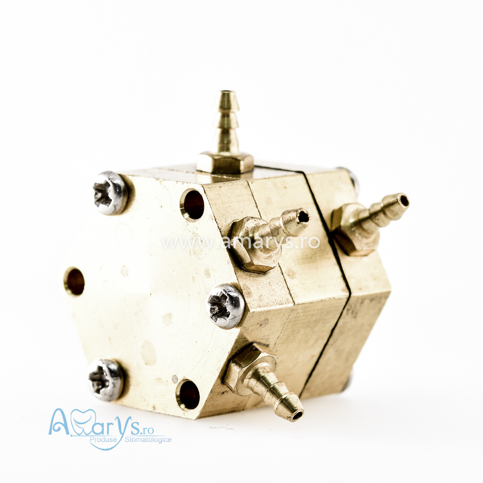 Valva hexagonala pneumatica apa aer M2