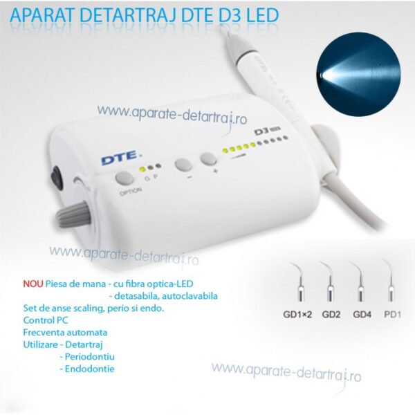 Aparat de detartraj WOODPECKER DTE D3 LED