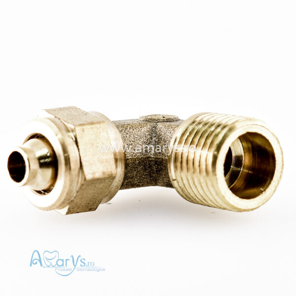 Cupla (racord) metalica cot cu filet 1/2 la 4 mm