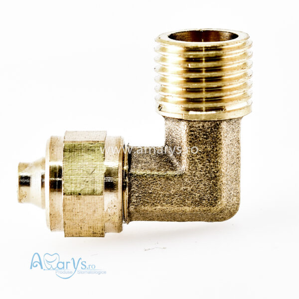 Cupla (racord) metalica cot cu filet 1/2 la 4 mm