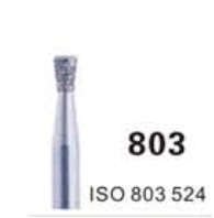 Freza diamantata con invers tehnica dentara 803-025