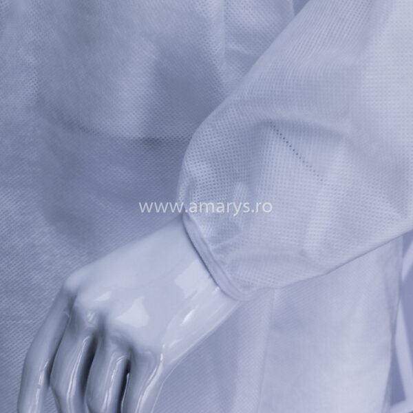 Halat (tip chirurgical) impermeabil autoclavabil Polipropilena TNT 60 Gr/Mp