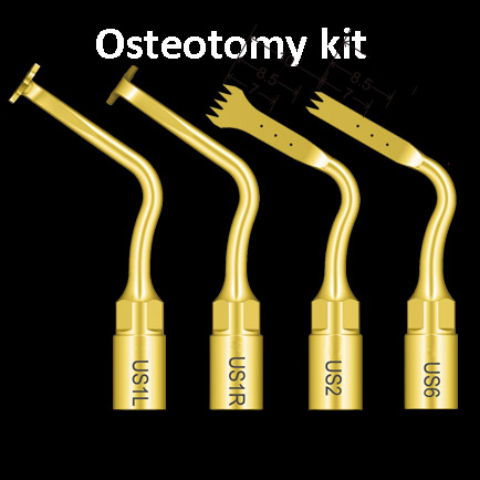 Kit anse ultrasunete osteotomie