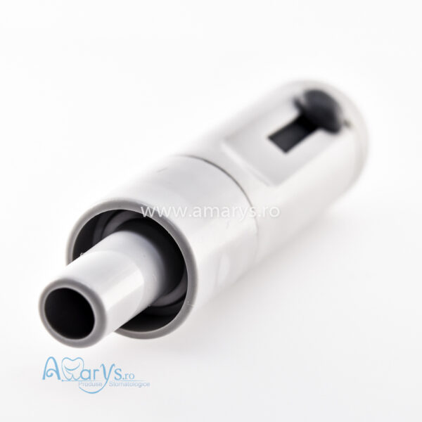 Maner mic aspiratie salivara plasic gri cu reglaj