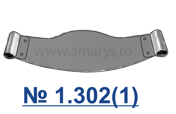 Matrici dentare Saddle Plate standard MEDII TOR VM 12 buc