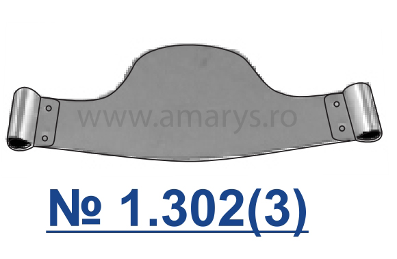 Matrici dentare Saddle Plate - subgingivale MEDII TOR VM 12 buc