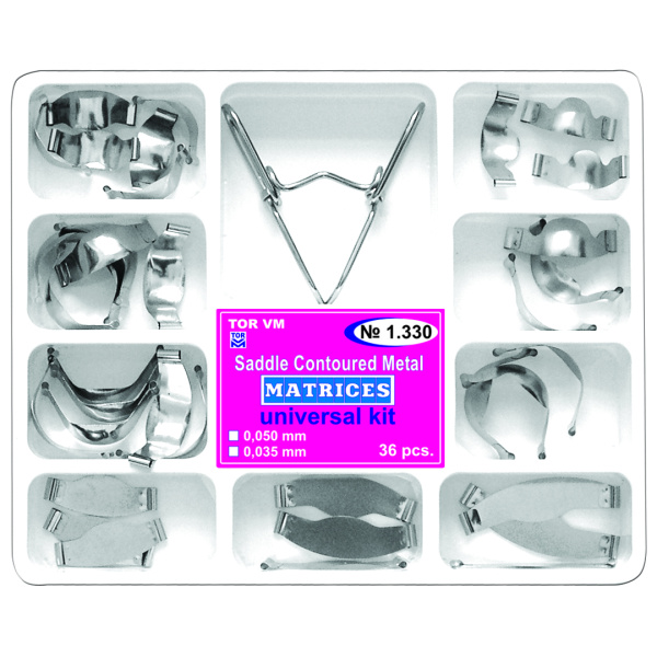 Kit Matrici Metalice Saddle Conturate Asortate TOR VM 36 Buc/Kit