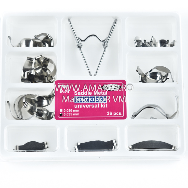 Kit Matrici Metalice Saddle Conturate Asortate TOR VM 36 Buc/Kit