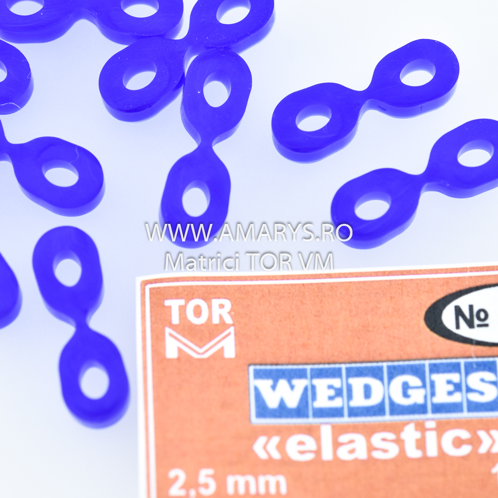 Pene Elastice Interdentare 2.5 mm 10buc