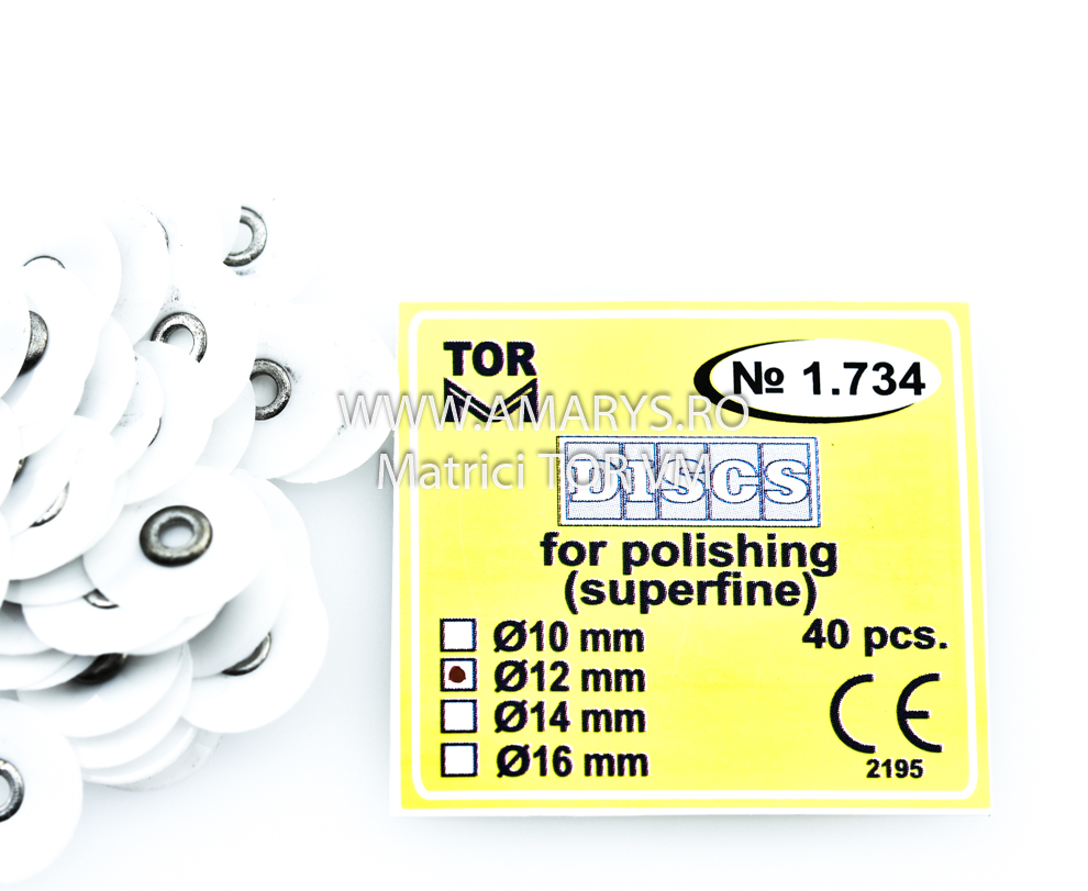 Discuri Finisat  SUPERFINE TOR VM