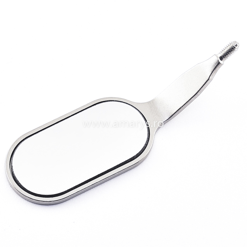 Oglinda dentara HAHNENKRATT MEGAstretch 18x33 mm FS Rhodium