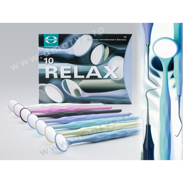 Oglinda dentara cu maner RELAX FS ULTRA - 10buc