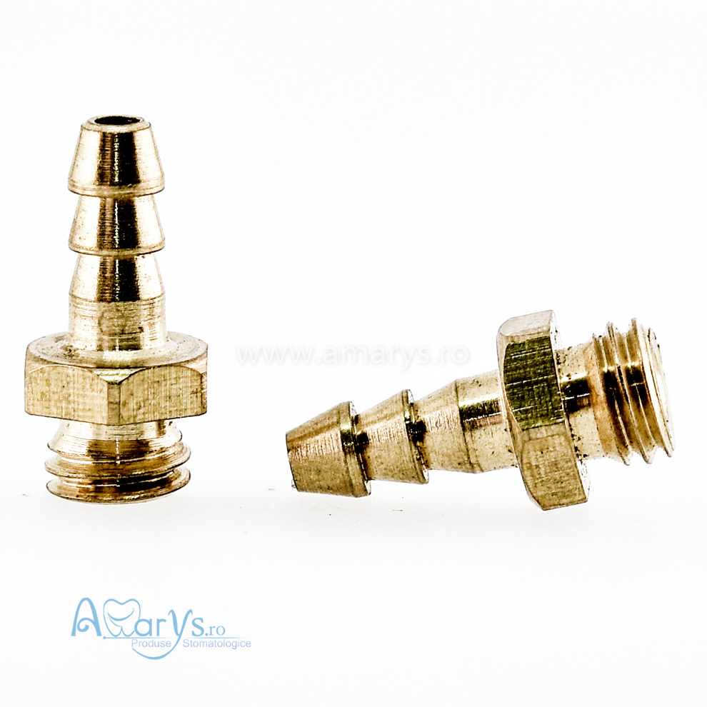 Racord metalic drept cu filet 2.5 mm