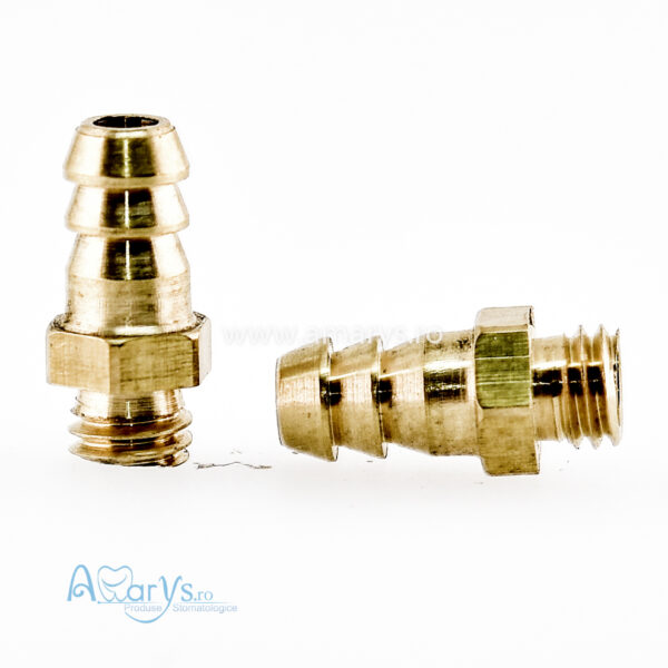 Racord metalic drept cu filet 5 mm