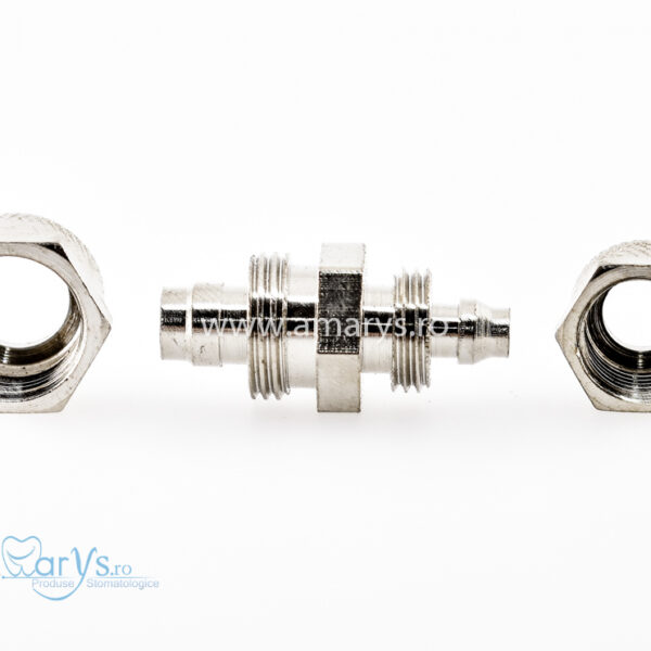 Cupla aer/apa convector metalic drept 2.5mm-4mm