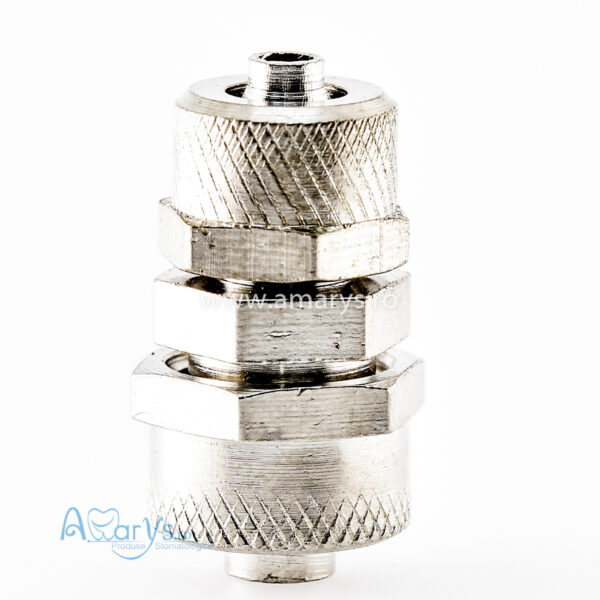 Cupla aer/apa convector metalic drept 2.5mm-4mm 