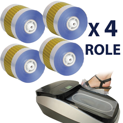 Set 4 Role Pentru Aparat Automat Acoperit Pantofi