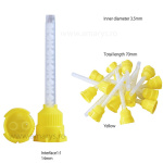 Varfuri mixare 1:1 galbene 50-buc