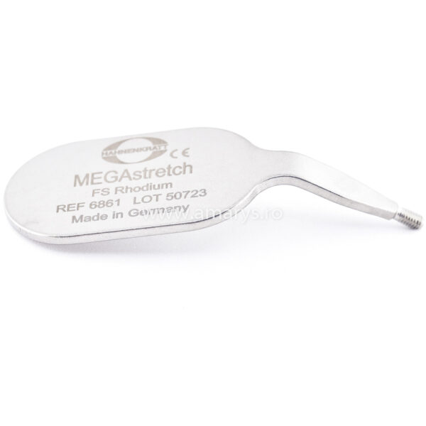 Oglinda dentara HAHNENKRATT MEGAstretch 22x37 mm FS Rhodium